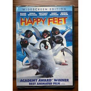 Happy Feet DVD Widescreen Edition New 2006 Elijah Wood Robin Williams Sealed
